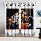 Friends Tv Curtains Pattern Blackout Window Drapes
